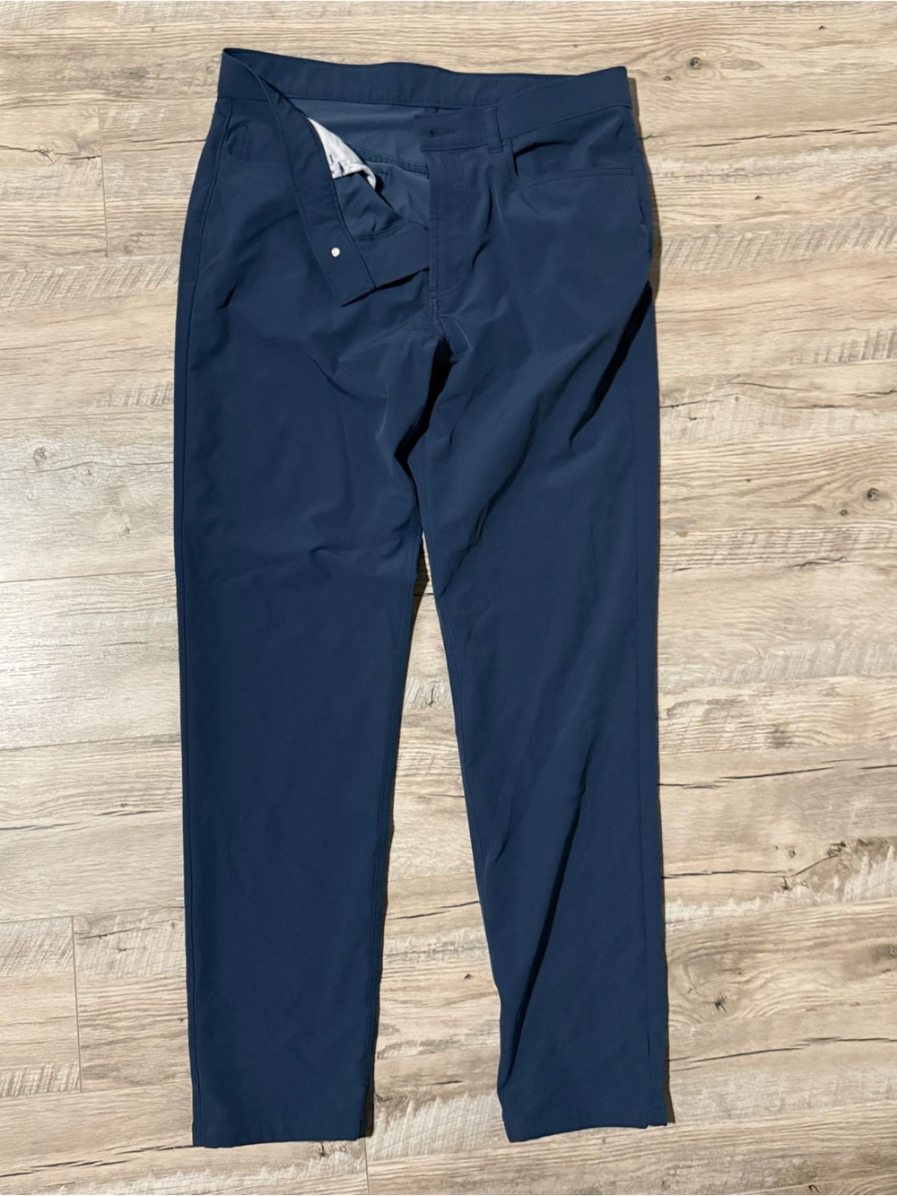 Men's Kenneth Cole Navy Performance Chino Pants